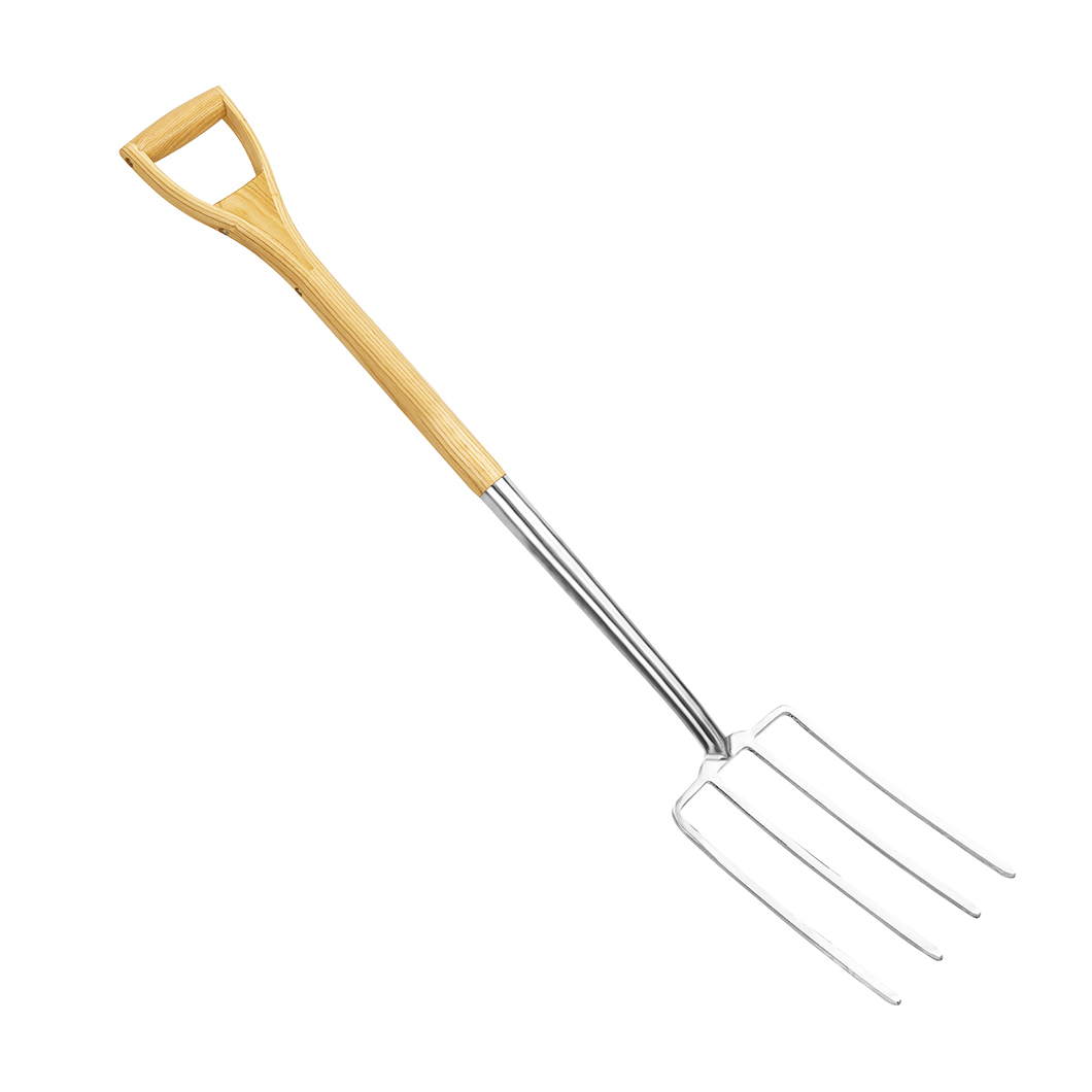 Stainless Steel D-Handle Digging Fork